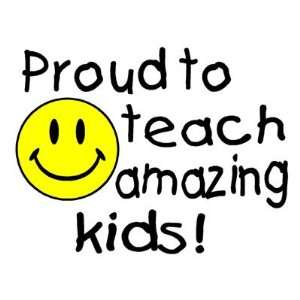  Proud To Teach Amazing Kids (Smiley) Mug