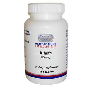  Healthy Aging Nutraceuticals Alfalfa 550 Mg 250 Tablets 