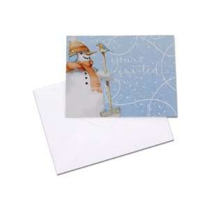 youre invited snowman invitations/envelopes   Case of 24 