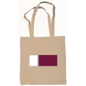  Qatar Qatari Flag Tote Bag Natural: Everything Else