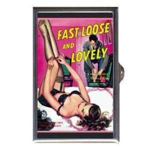 FAST LOOSE LOVELY SEXY PULP PIN UP Coin, Mint or Pill Box 