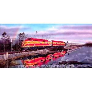   : FEC Paradise Lost Train Print Re Release   Signed: Home & Kitchen