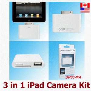  3 in 1 iPad 2 Camera Connection Kit Adapter