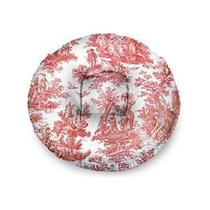  Bessie and Barney Bagel Bed Toile Red/White