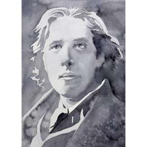  Oscar Wilde title of giclee print of watercolor by Susan 