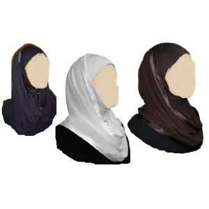  1 Piece Mona Hijab (Brown): Everything Else