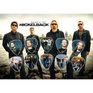  Nickelback Signed Autographed 500 Limited Edition Guitar 