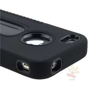  For Apple® iPhone® 4/4S Duo Shield Case , Black/Black 