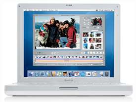  Apple iBook Laptop 14 M9627LL/A (1.33 GHz PowerPC G4 