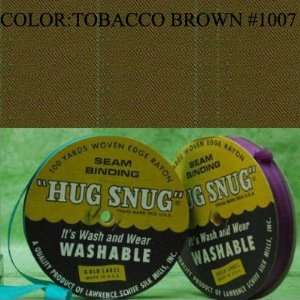   Hug Snug Ribbon Color Tobacco Brown #1007 Arts, Crafts & Sewing