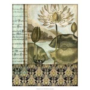  Elegant Water Lily I   Poster by Megan Meagher (18x22 