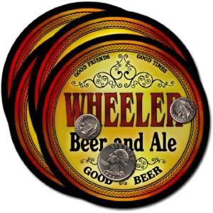  Wheeler , WI Beer & Ale Coasters   4pk: Everything Else