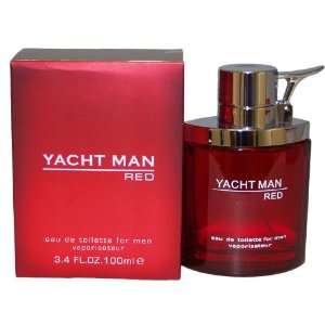  Yacht Man Red by Myrurgia Eau De Toilette Spray for Men, 3 