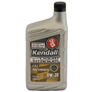  Kendall GT1 Full Synthetic with Liquid Titanium 0W 20 