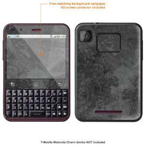  Protective Decal Skin Sticker for T Mobile Motorola Charm 