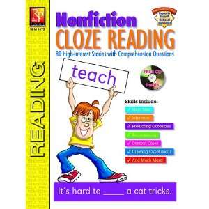   : Remedia Publications REM1073 Nonfiction Cloze Reading: Toys & Games