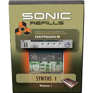   Sonic Reality Reason 3 Refills Vol. 01 Synths 1 Musical Instruments