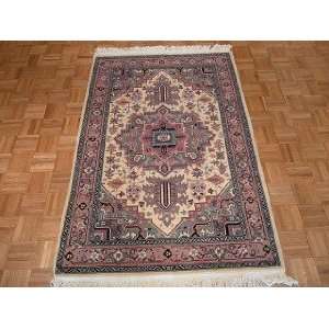    4x6 Hand Knotted Serapi India Rug   40x60: Home & Kitchen