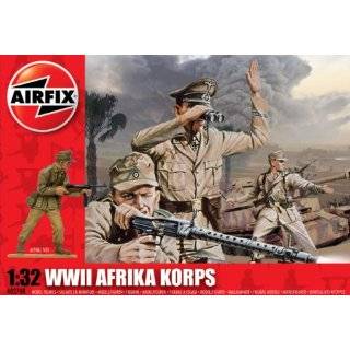 Airfix A02708 132 Scale Afrika Korps Figures Classic Kit Series 2