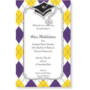  Graduation Invitations   A12512 D297 Health & Personal 