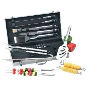  19pc All Stainless Steel Barbeque Set 