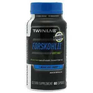 TWINLAB Diet Fuel Forskohlii Weight Loss Tablets, 60 Count 