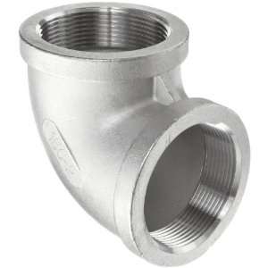 Stainless Steel 304 Cast Pipe Fitting, 90 Degree Elbow, MSS SP 114, 3 