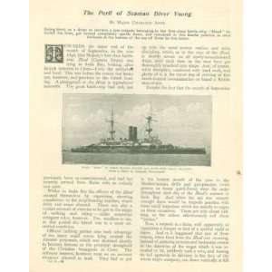  1899 Seaman Diver John Young Battleship Hood Suda Bay 