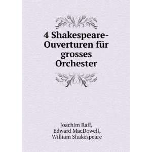  4 Shakespeare Ouverturen fÃ¼r grosses Orchester: Edward 