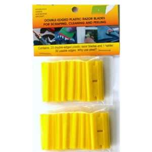  Double Edged Plastic blades 50 Pack: Home Improvement
