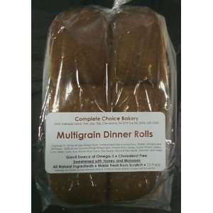 Multigrain Dinner Rolls   12 Pack  Grocery & Gourmet Food