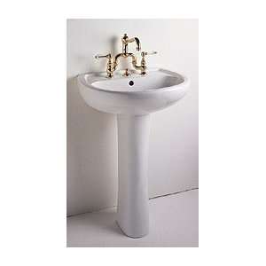   Bathroom Sink Pedestal by Rohl   1099 1825 in White: Home Improvement