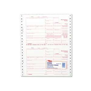   1099 Tax Form, 5 1/2 x 8, Five Part Carbonless, 24 Forms Home