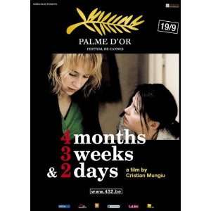  4 Months, 3 Weeks and 2 Days Movie Poster (11 x 17 Inches 
