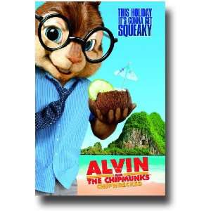  Alvin and the Chipmunks  Chipwrecked Poster  Promo Flyer 