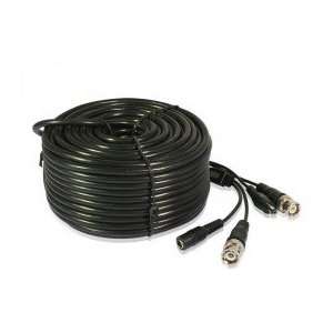  165ft AWG22 Premade Siamese CCTV Video + Power Cable 