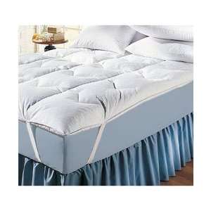  Twin Polyester Mattress Protector with Elastic Straps 