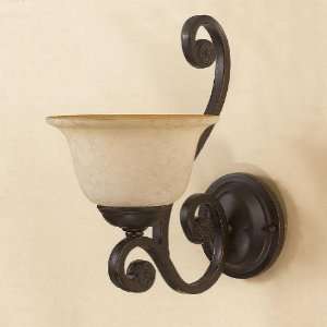  Single Arm Wall Sconce   Bronze: Home Improvement