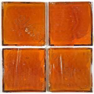   Brown 2 x 2 Translucent Glossy Glass Tile   15410: Home Improvement