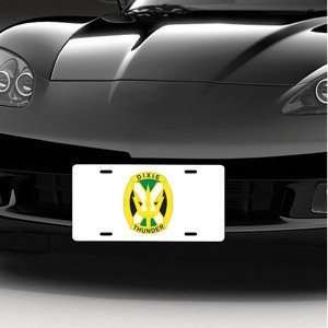  Army 155th Armored Brigade LICENSE PLATE: Automotive