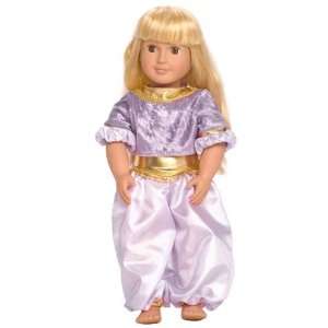  Jasmine Arabian Princess Dress up 18 Doll Costume  Toys & Games