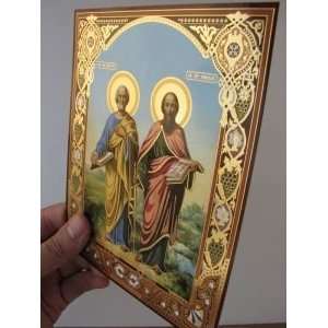  Saints Peter And Paul Orthodox Christian Icons Prayer 