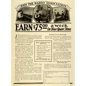  1928 Ad Radio Association America Membership Lyle Follick 