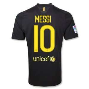  Nike Barcelona 11/12 MESSI Away LS Soccer Jersey: Sports 