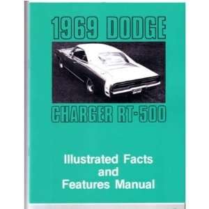  1969 DODGE CHARGER Facts Features Sales Brochure Book 