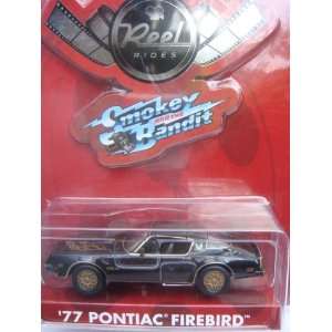 Real Rides Smokey & the Bandit Movie Car 1977 Firebird Black with Gold 