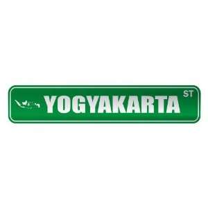  YOGYAKARTA ST  STREET SIGN CITY INDONESIA: Home 