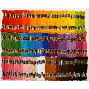  Iris Embroidery Floss   Lot of 150 Skeins   35 Assorted 