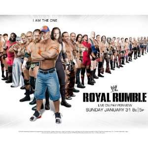  Royal Rumble WWE 8x11.5 Picture Mini Poster Office 