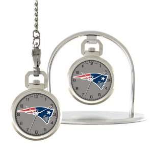  New England Patriots NFL Pocket Watch: Sports & Outdoors